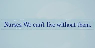 Australian Nursing Federation bumper sticker, [1990s-2000s?]